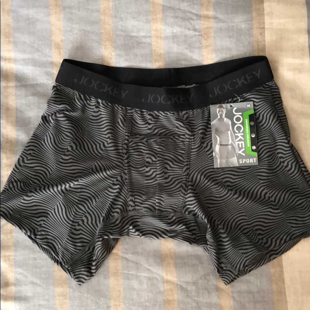 Jockey Microfiber Performance Boxer Brief, Medium